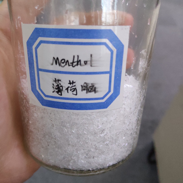 Factory Supply Natural Pure L-Menthol Crystal CAS 2216-51-5