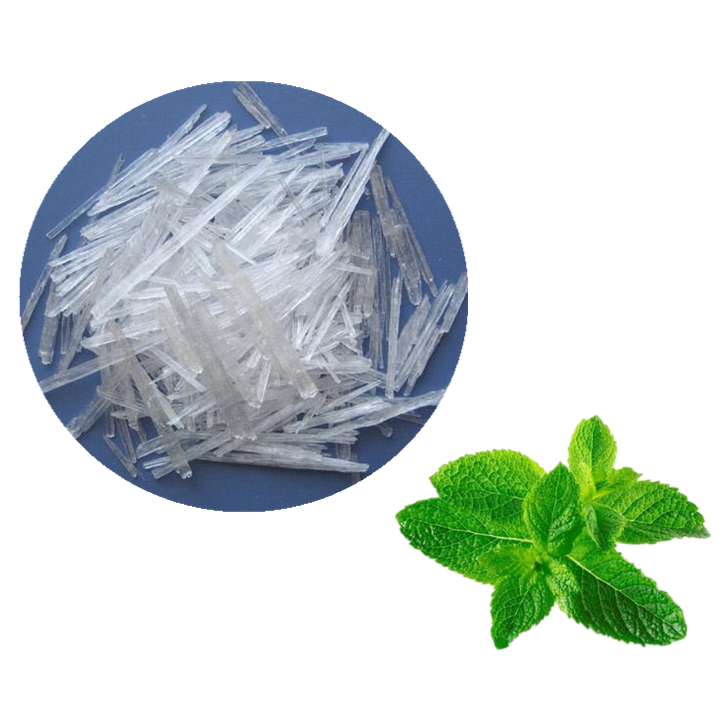 Factory Supply Natural Pure L-Menthol Crystal CAS 2216-51-5