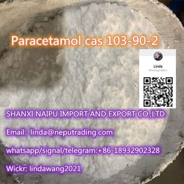Top Supplier Acetaminophen/ Paracetamol CAS 103-90-2 Pass Custom Safely Painkiller Paracetamol Powder